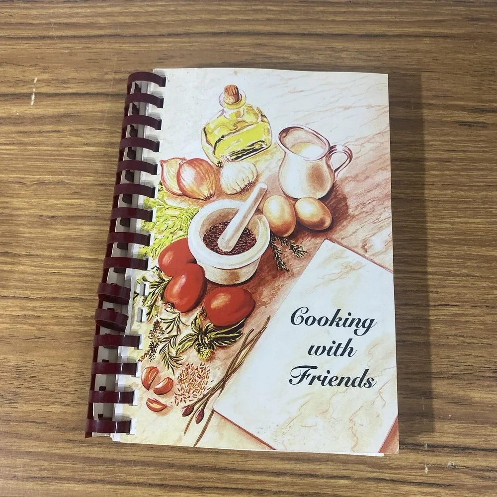VTG East Texas Humane Society Regional Cookbook Cooking with Friends Local Comb